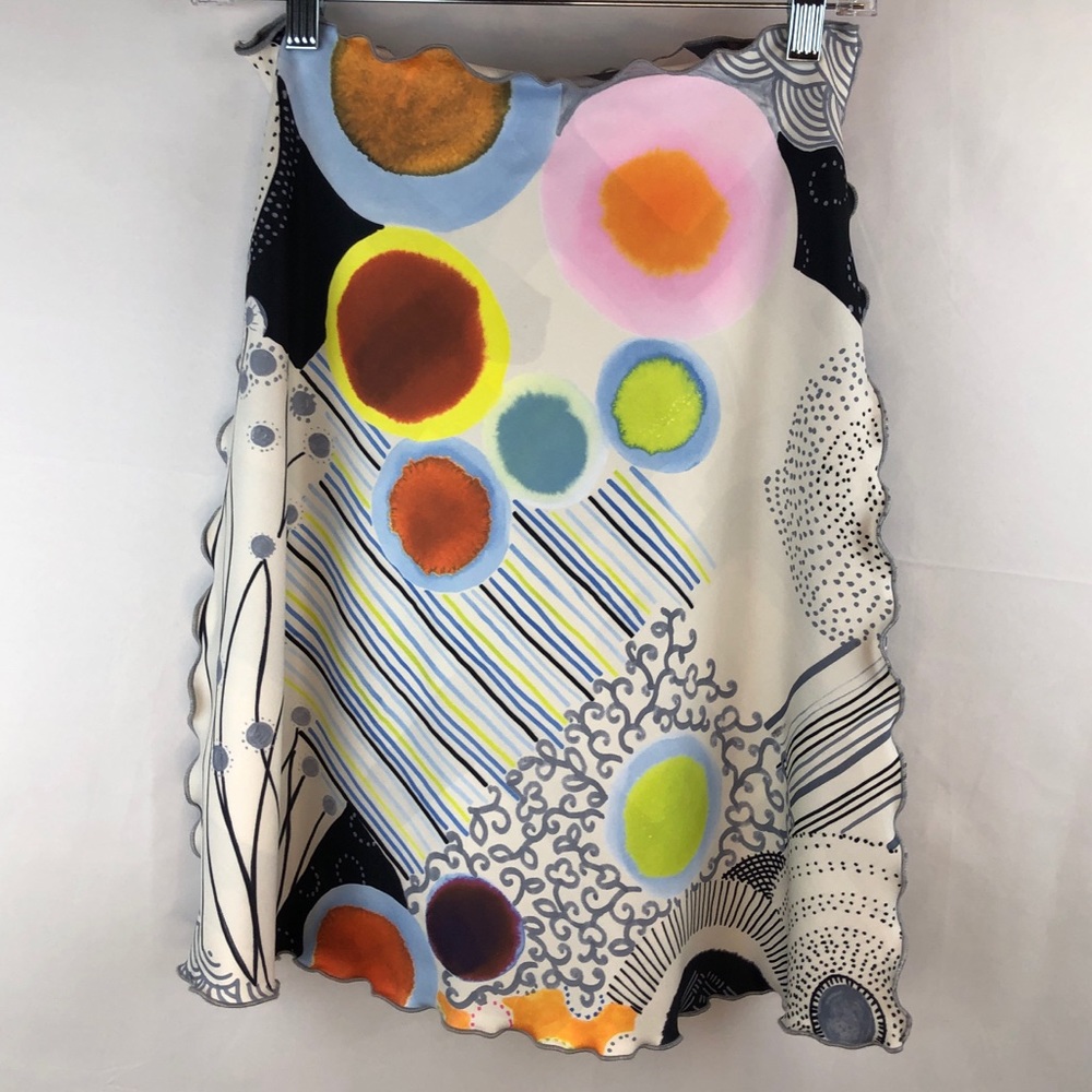 Haystacks NWT Sz S modern art Skirt NWT - Picture 4 of 9